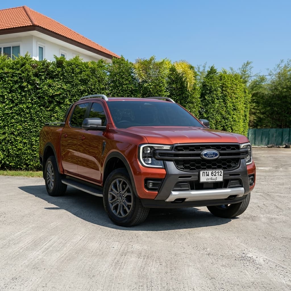 Ford Ranger Wildtrak 2024 Red