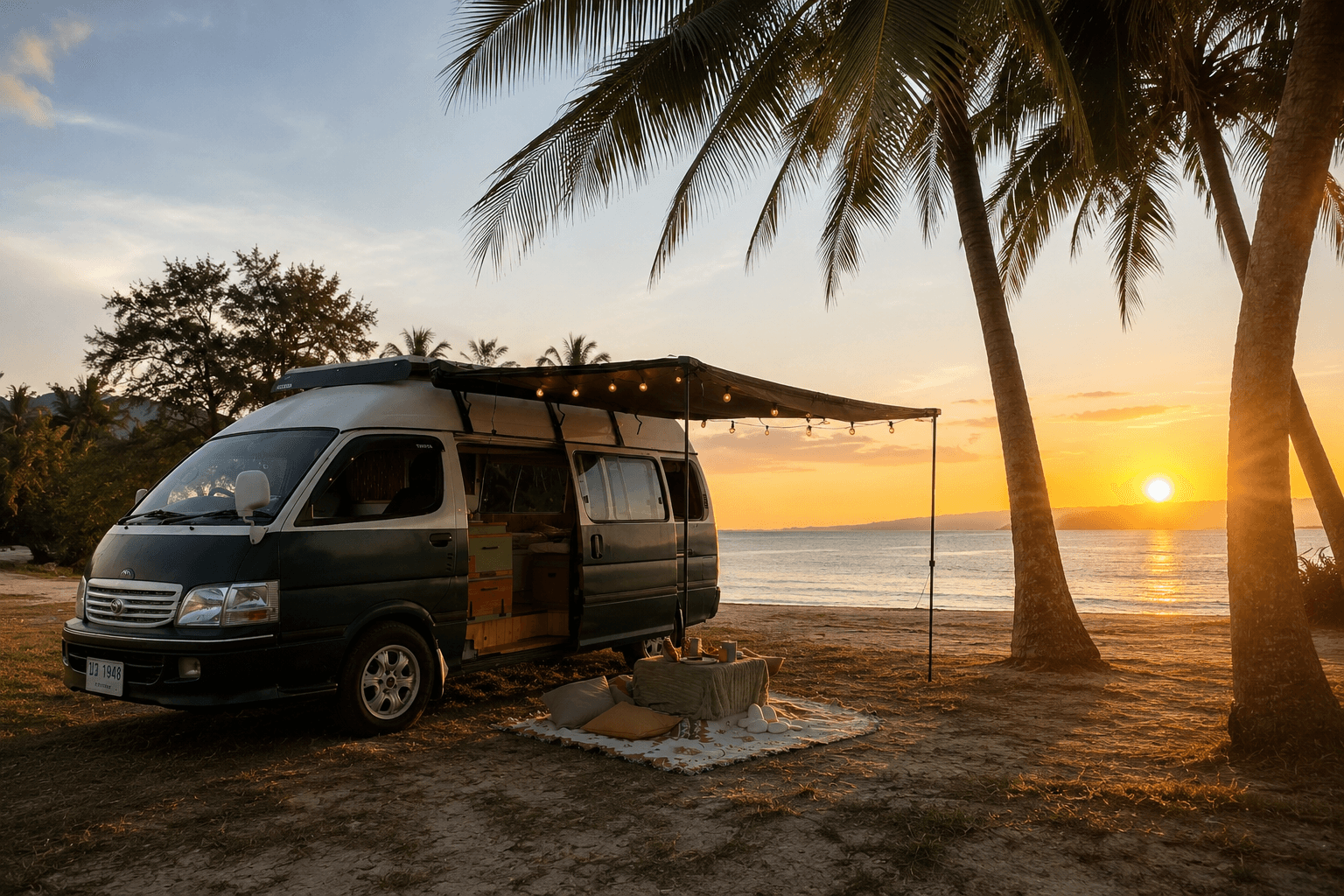 Vintage Toyota Campervan