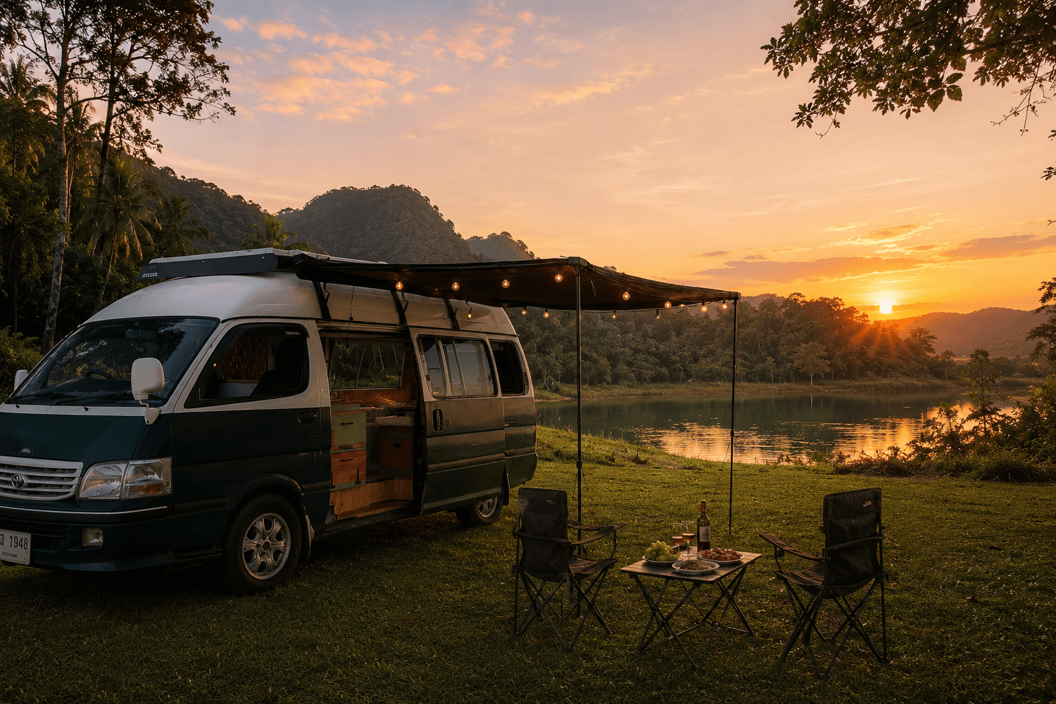 Vintage Toyota Campervan